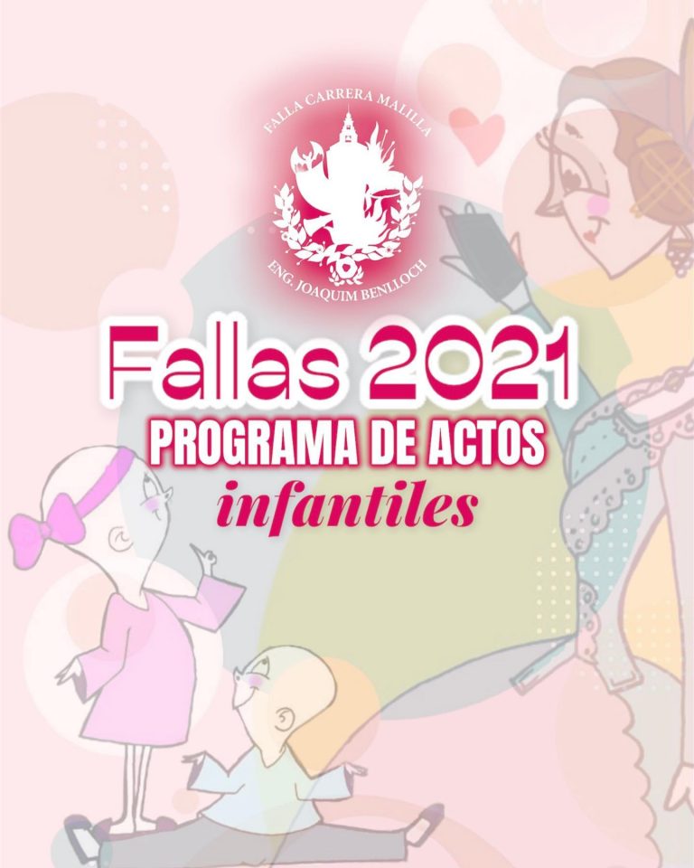 Programa Festejos INFANTILES Fallas 2021