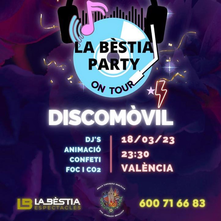 18 de marzo- La Bèstia Party