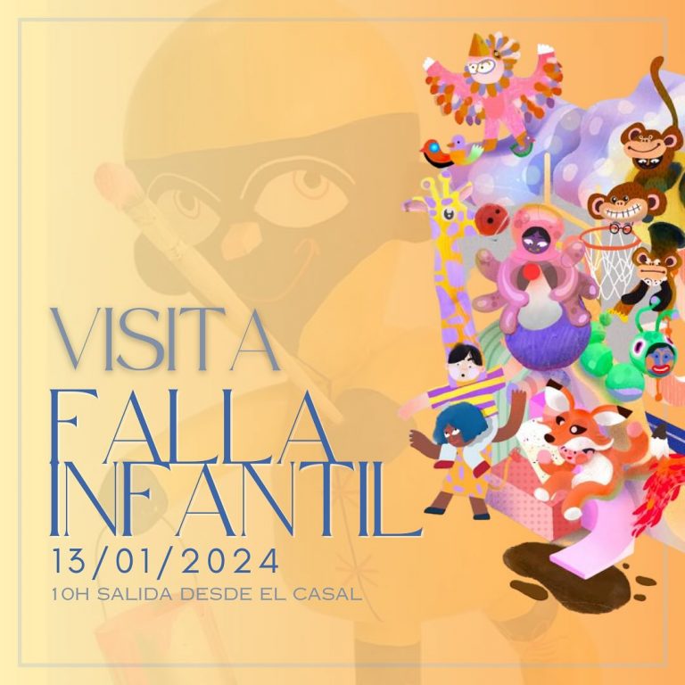 Visita falla infantil 2024