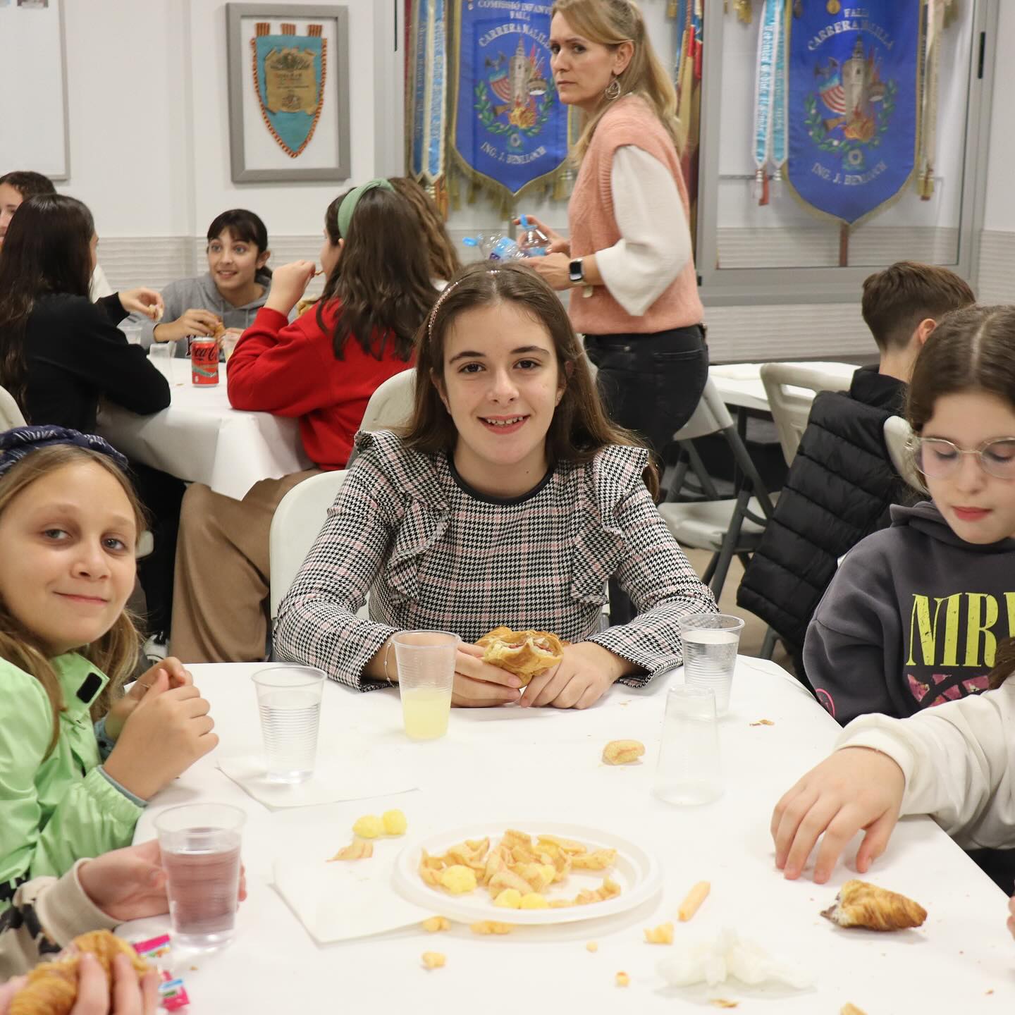 Merienda taller navideño