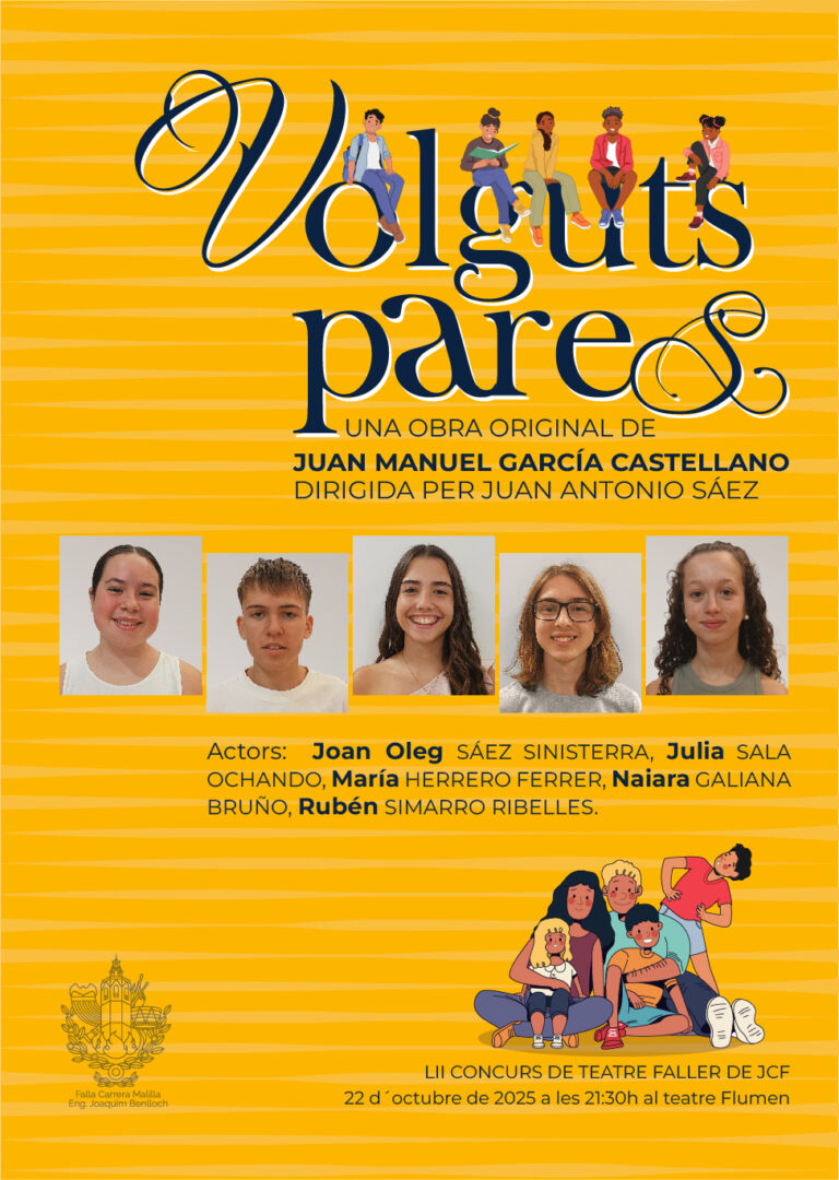 Teatre Faller 2025. Volguts pares.