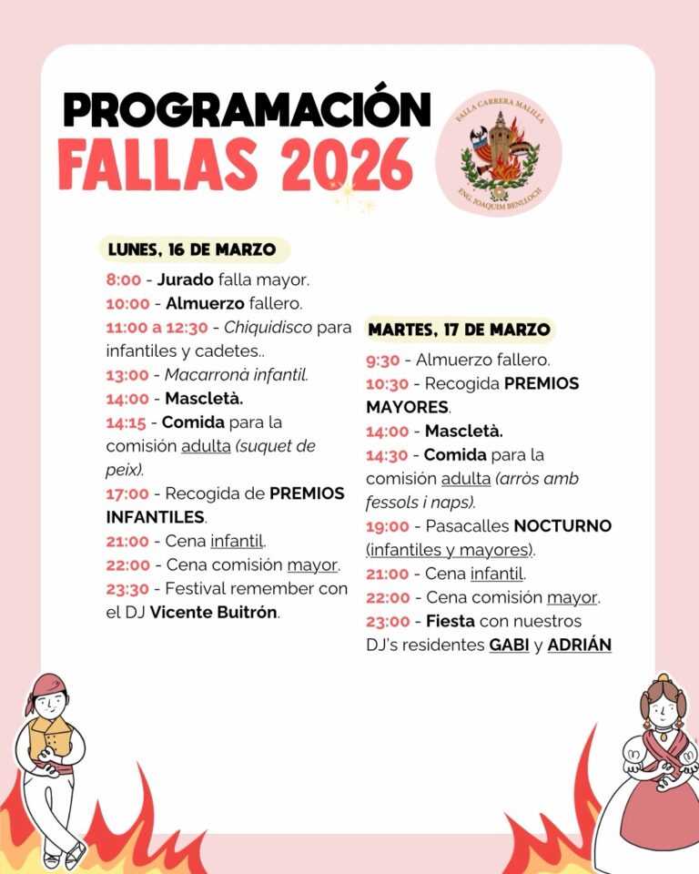 Actos 16 y 17 marzo 2026